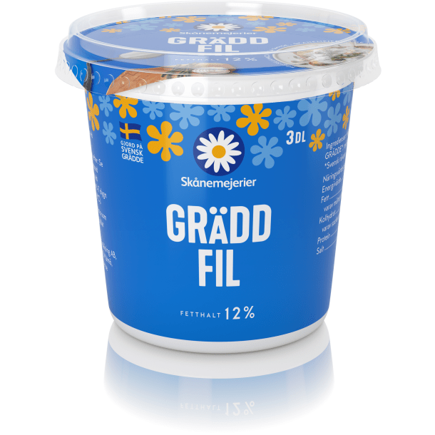 KD Gräddfil 12% 3 dl, Skånemejerier