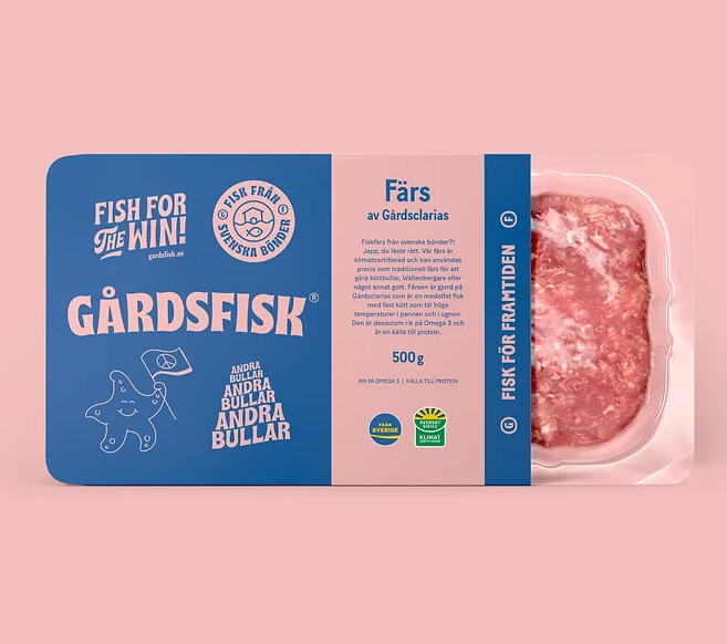 Färs av  Gårdsclarias ca 500g Färsk, Gårdsfisk