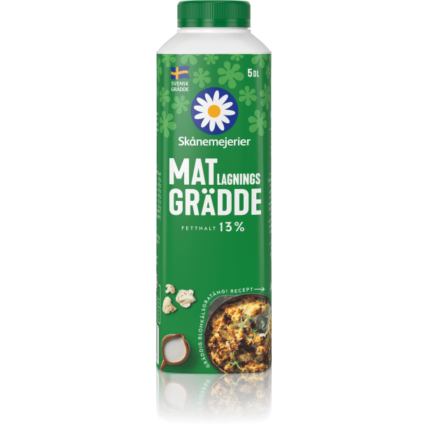 KD Matlagningsgrädde 13% 5dl KORT DATUM, Skånemejerier