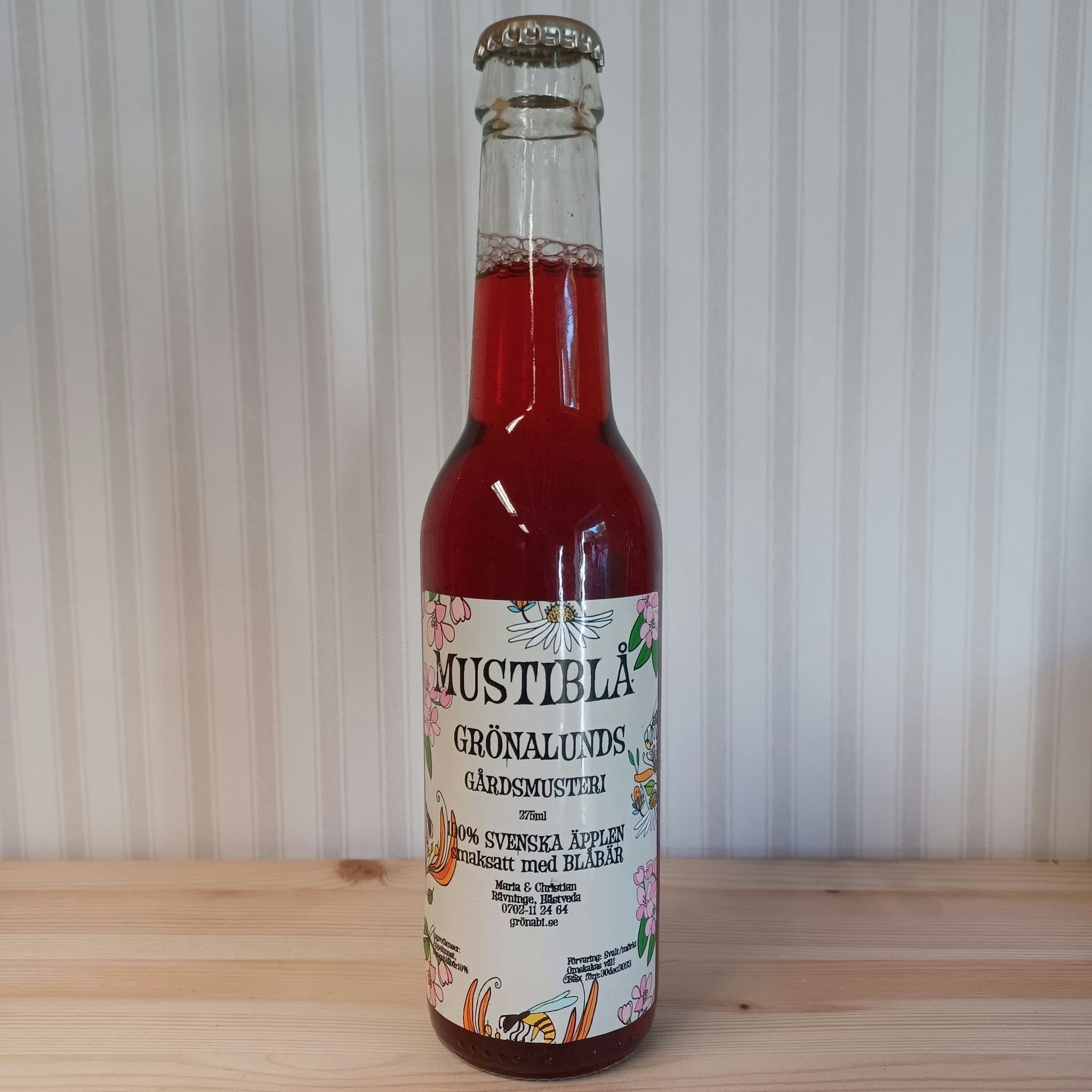 Mustblå, 275ml, Grönalunds Gårdsmusteri