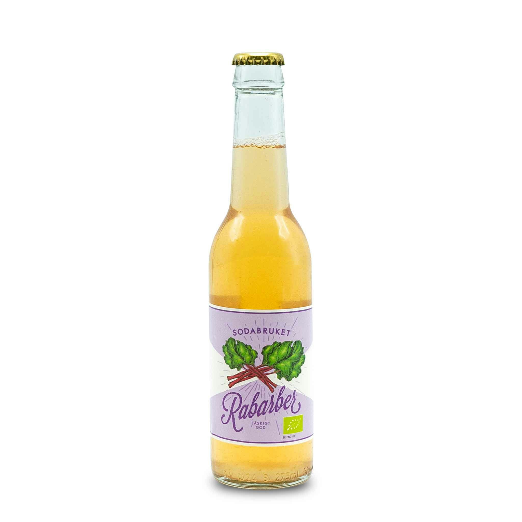 Rabarbersoda 275ml, Sodabruket