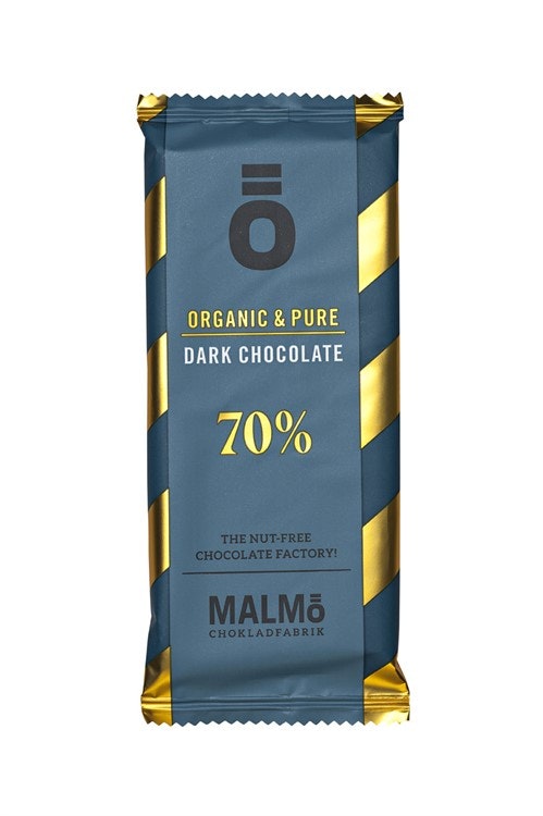 Mörk choklad 70% 55g EKO, Malmö Chokladfabrik