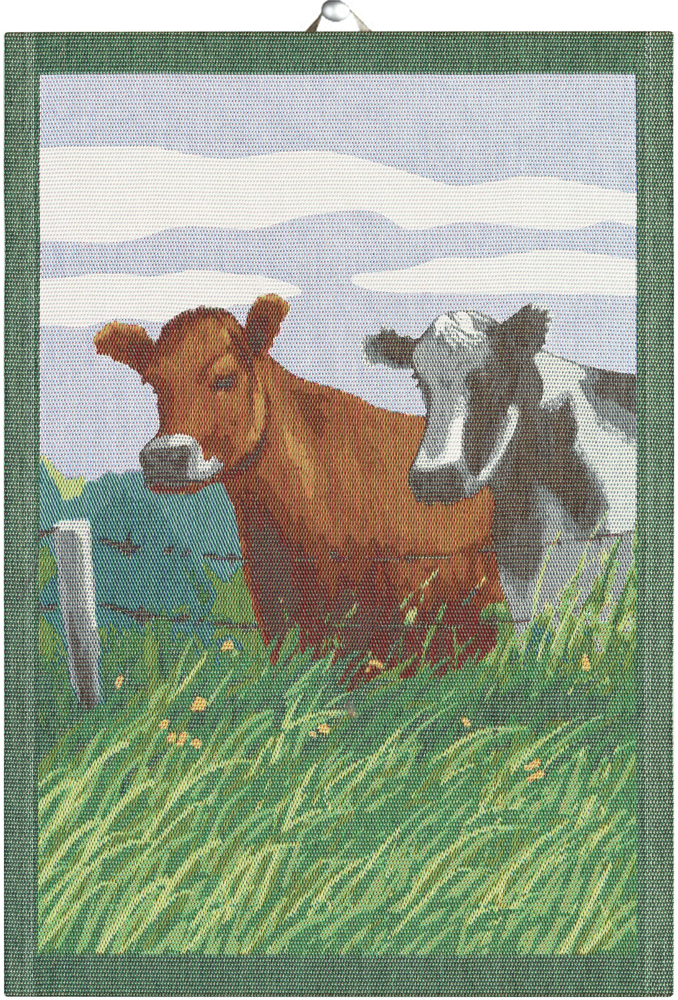 Handduk Cow, Ekelund Linneväveri