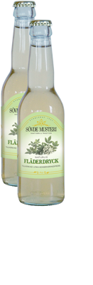 Fläderdryck 33 cl, Sövde Musteri