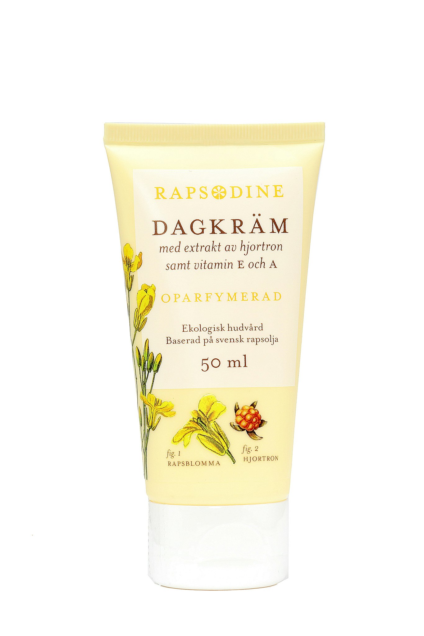 Dagkräm, oparfymerad 50 ml, Rapsodine