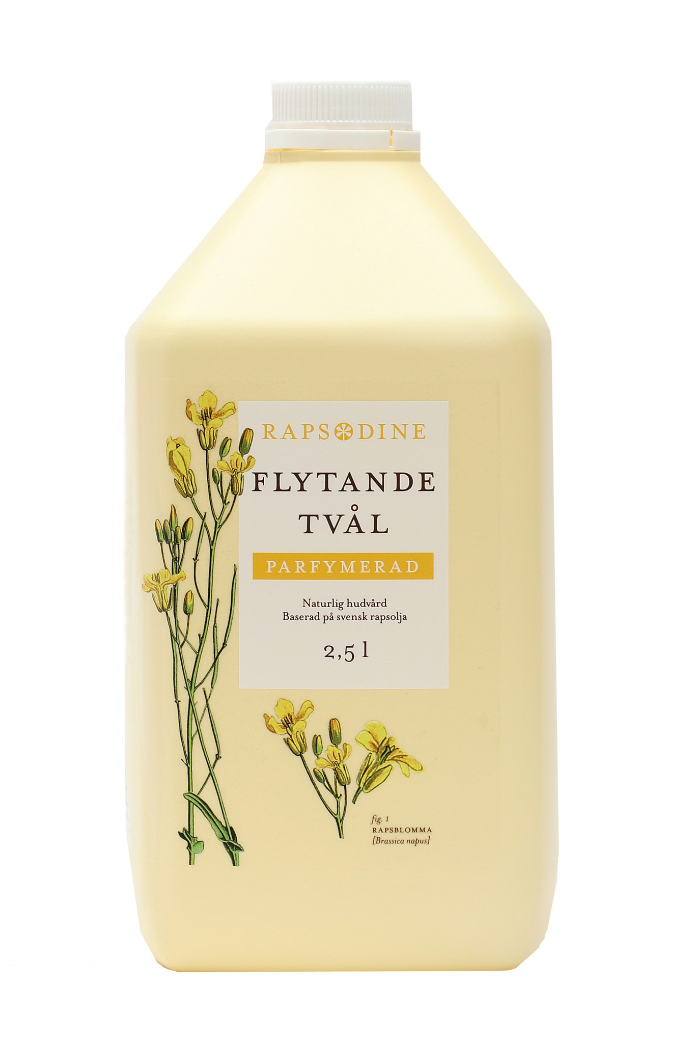 Flytande tvål parfymerad, 2,5 liter,  Rapsodine