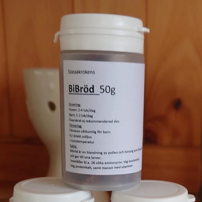 Bibröd 50g, Stassakrokens Biodling