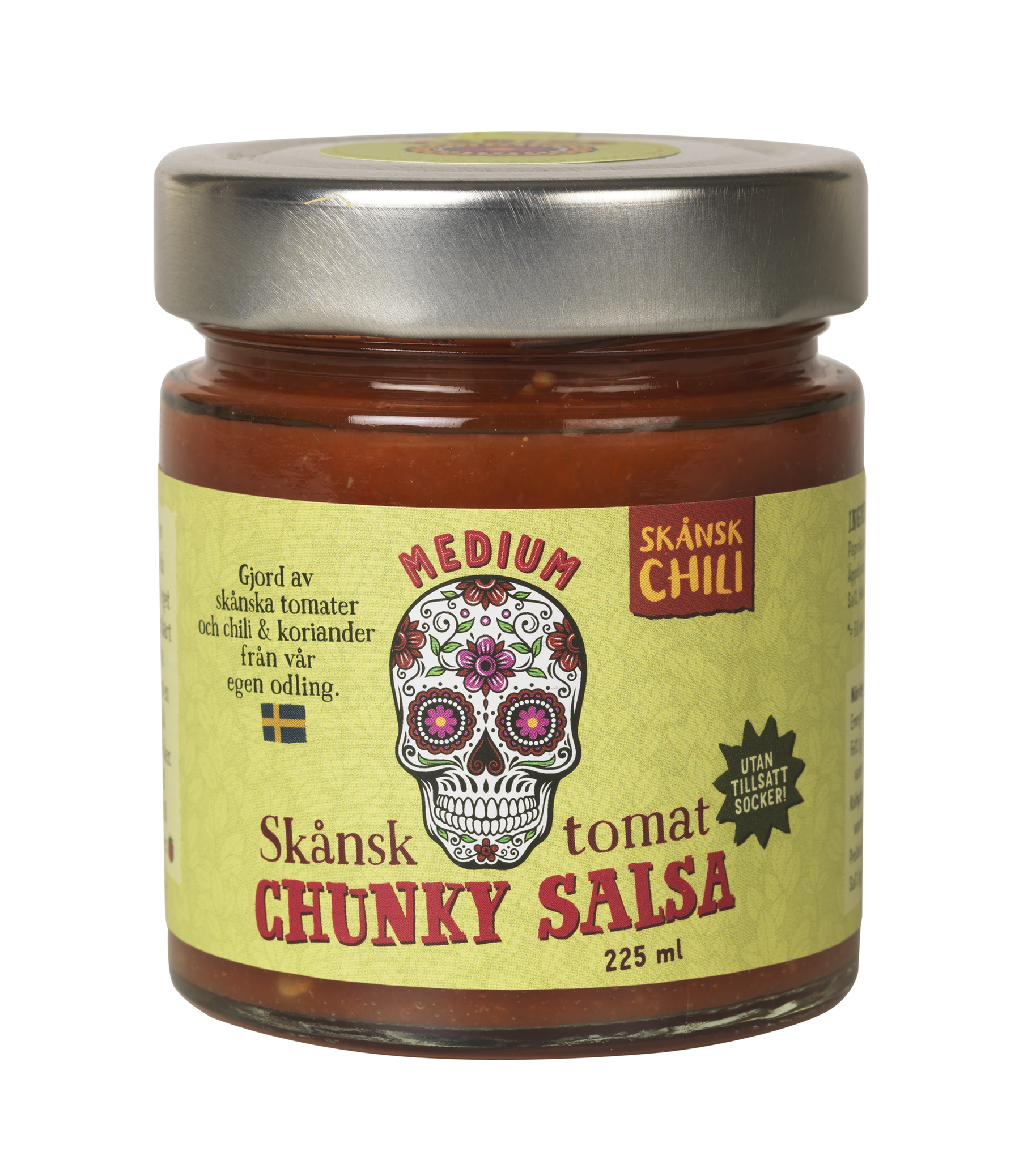 Skånsk Tomat Chunky Salsa 225 ml, Skånsk Chili