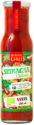 Sriracha Chilisås 250 ml EKO, Skånsk Chili