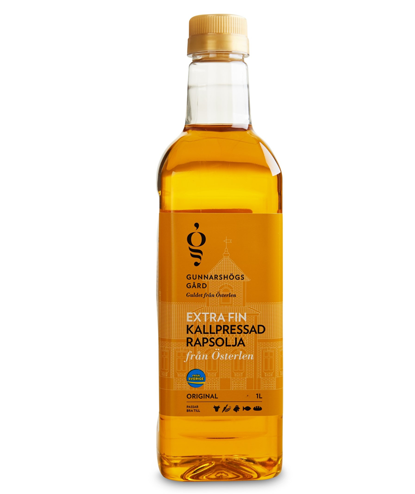 Rapsolja KRAV, 1L, Gunnarshög