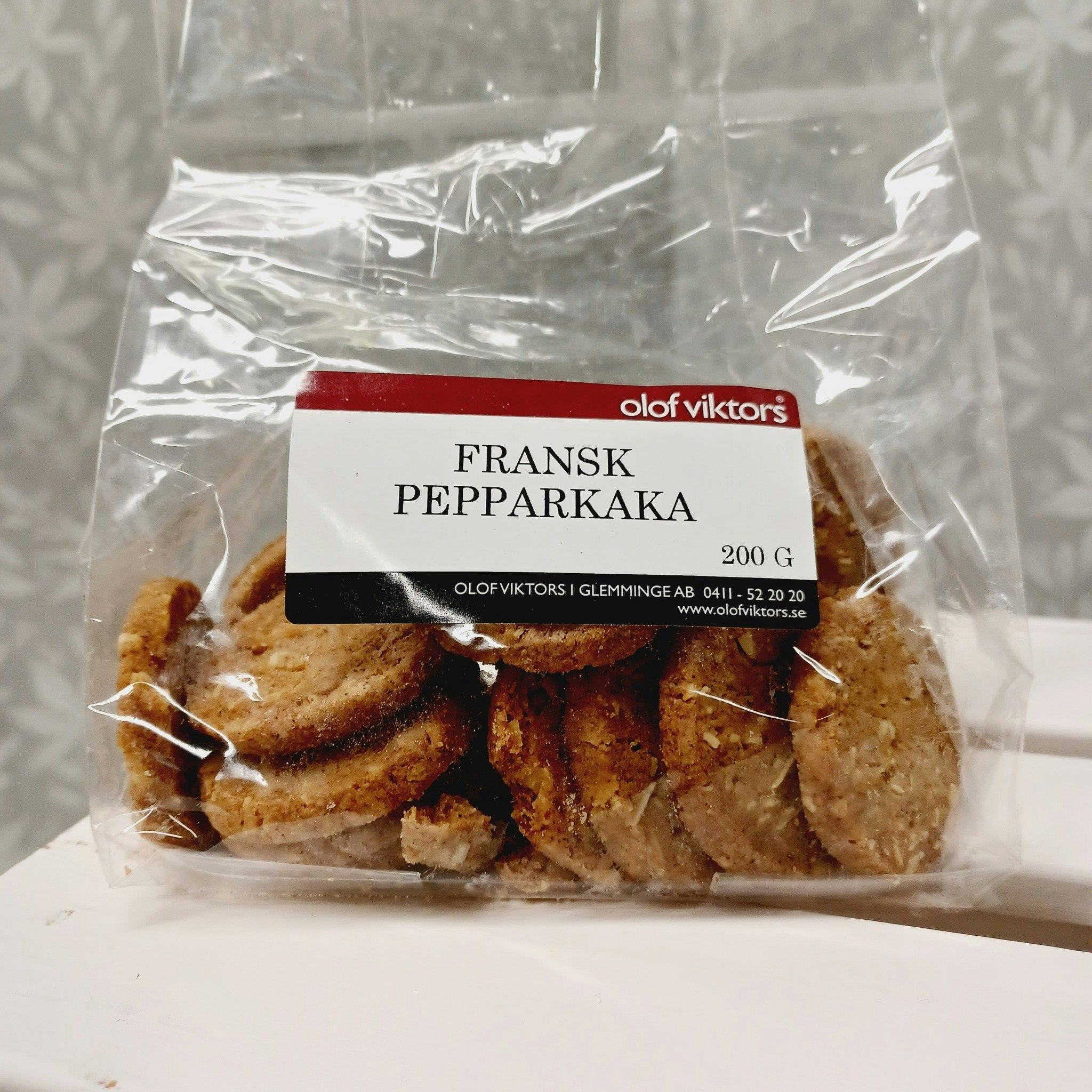 Fransk Pepparkaka 200 g, Olof Viktors