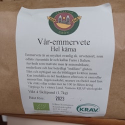 Vår-Emmervete, Hel Kärna KRAV 1,7 kg, Värpinge Grön