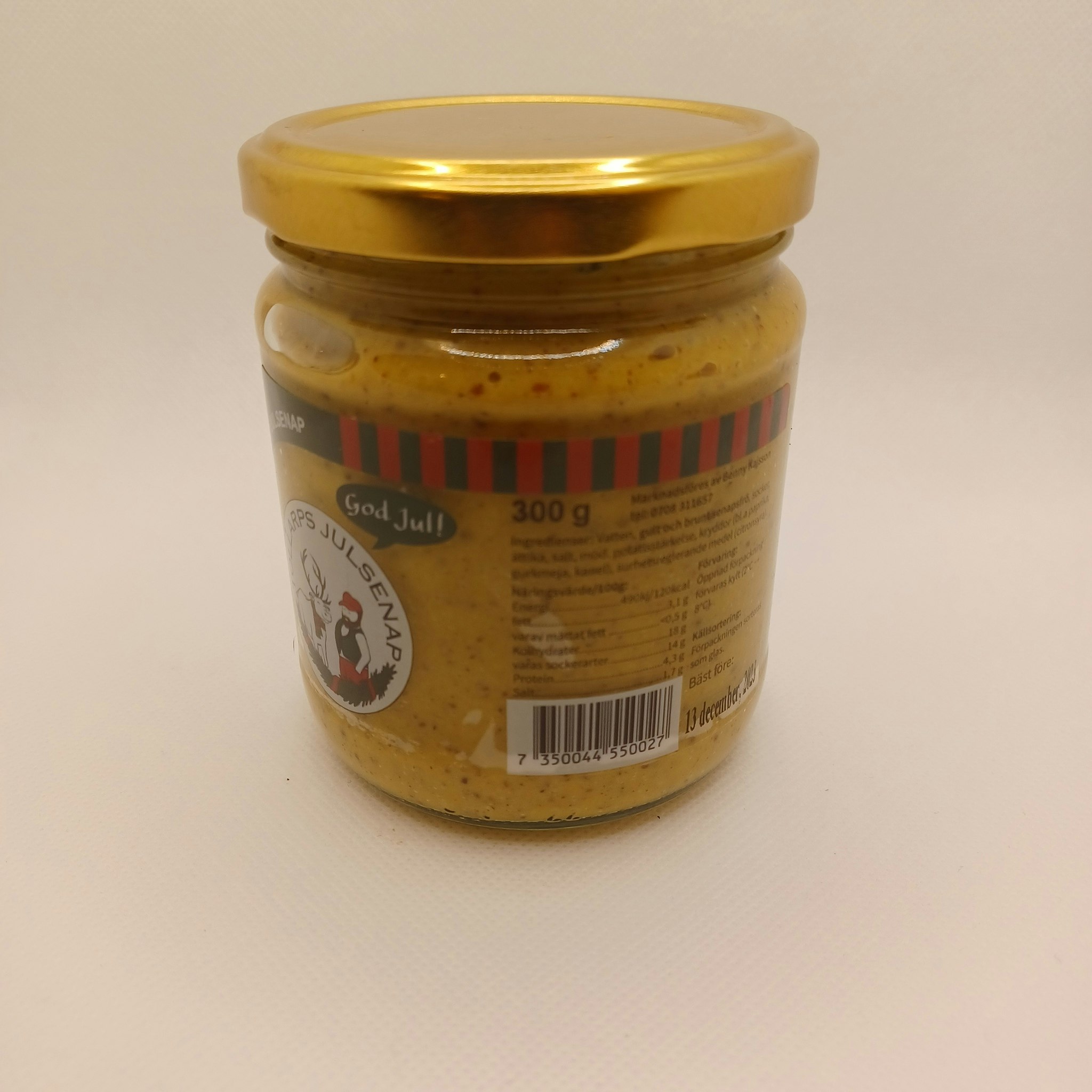 Julsenap Stark, 300g, Tollarps Senap