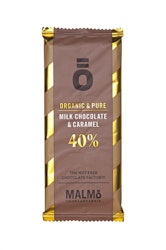 Mjölkchoklad 40% Caramel 55g EKO, Malmö Chokladfabrik