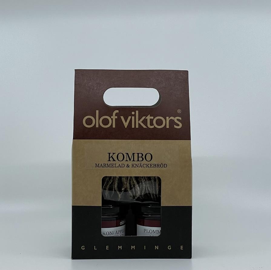 Kombobox - Miniknäcke & 2st små Marmelader, Olof Viktors