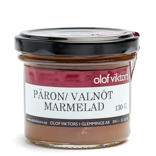 Päron/Valnöts Marmelad 130g, Olof Viktors