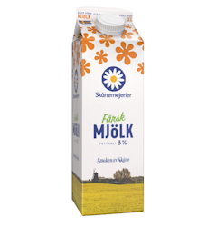 Standardmjölk 3% 1 liter, Skånemejerier