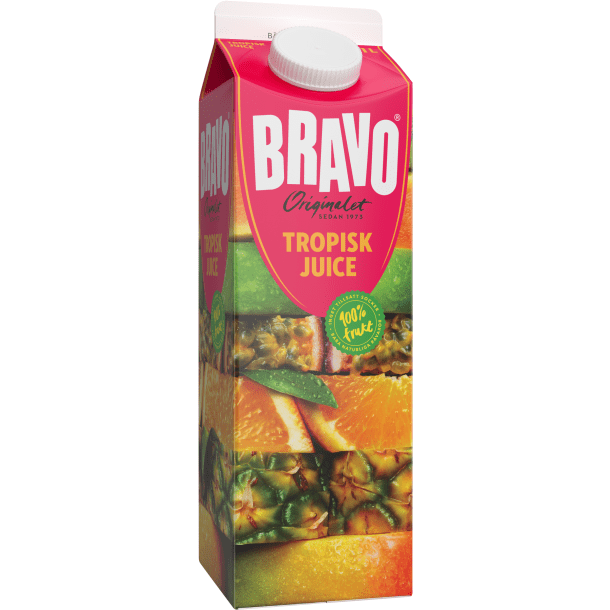 Bravo Juice Tropisk, 1 L