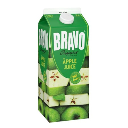 Bravo Juice Äpple, 2 L