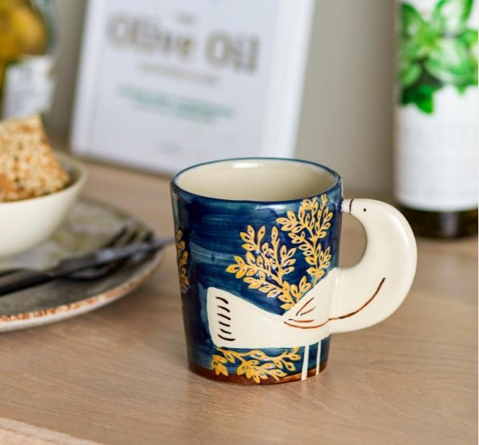 Mugg Duva Hezha, blå 260 ml