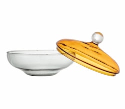 Glasskål med lock Danni D12 cm