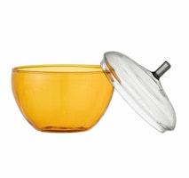 Glasskål med lock Danni D10 cm