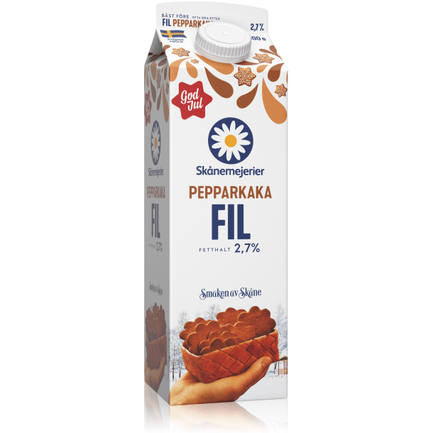 Pepparkaksfil 1L, Skånemejerier