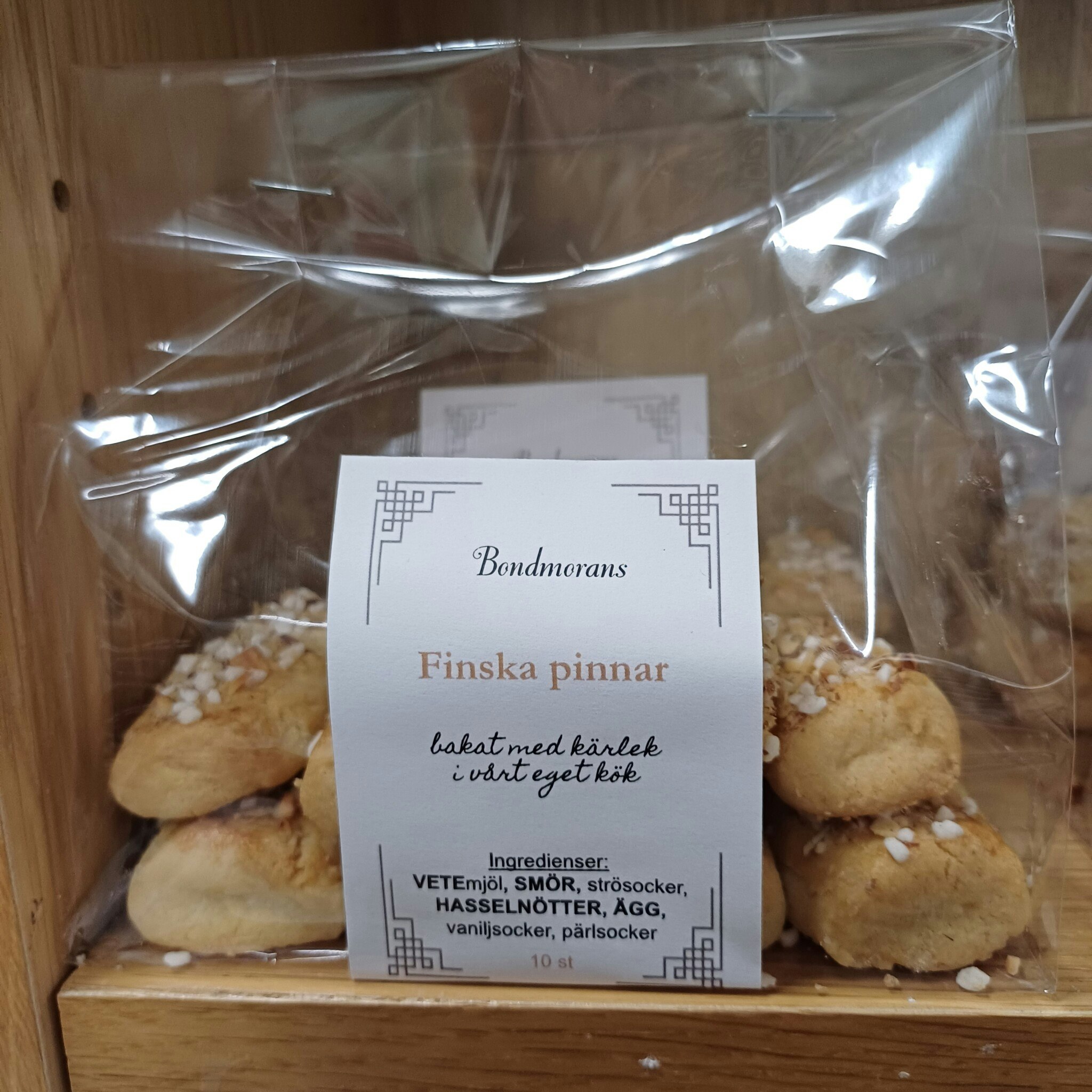 Finska pinnar 10 bitar, Bondmorans