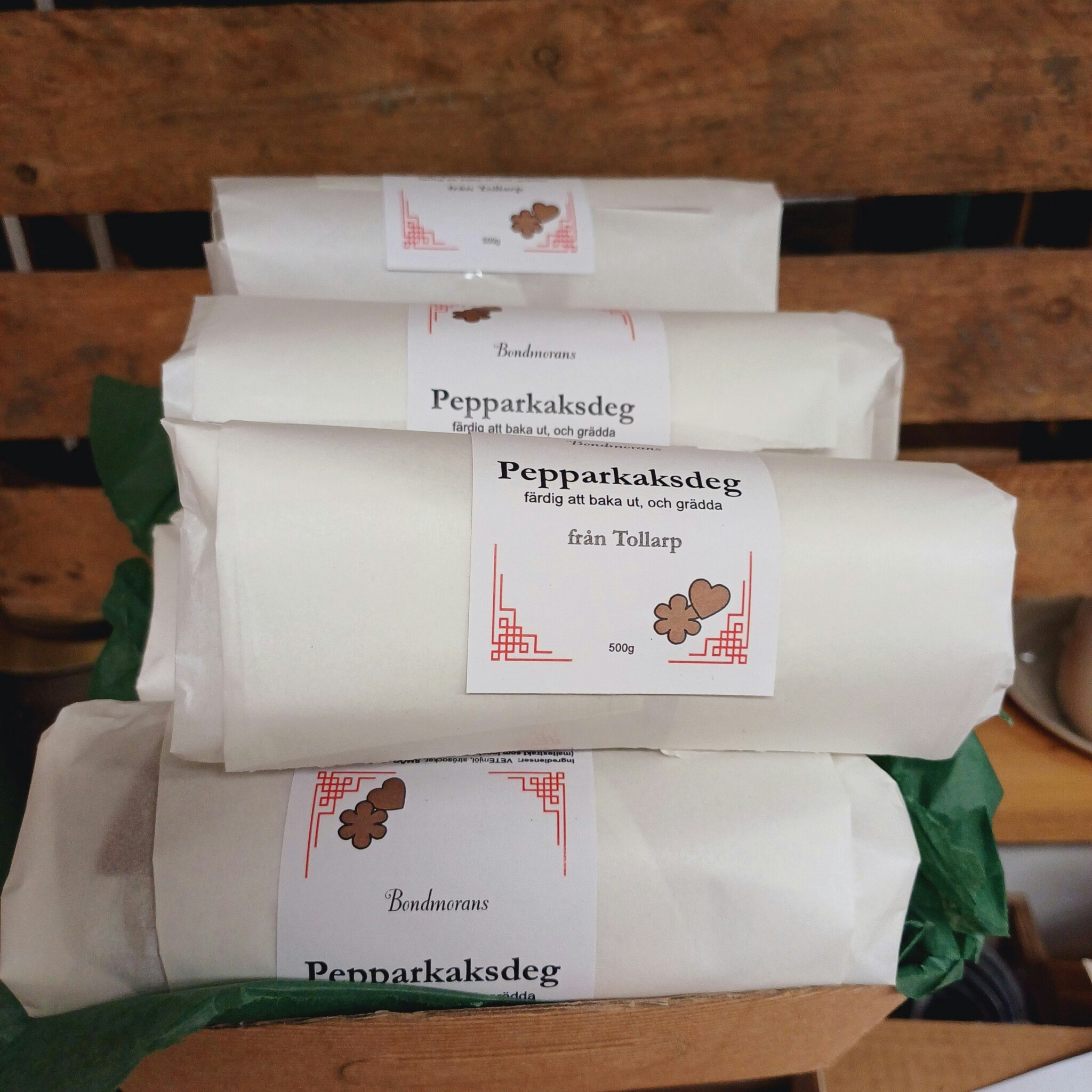 Pepparkaksdeg 500g, Bondmorans