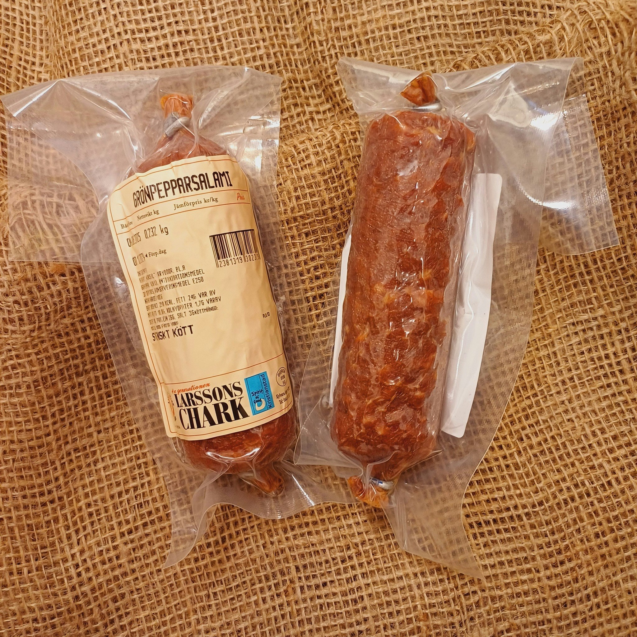 Grönpeppar Salami, Larssons Chark