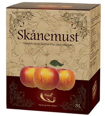 Äppelmust 3 L BiB Skånemust, Öspab
