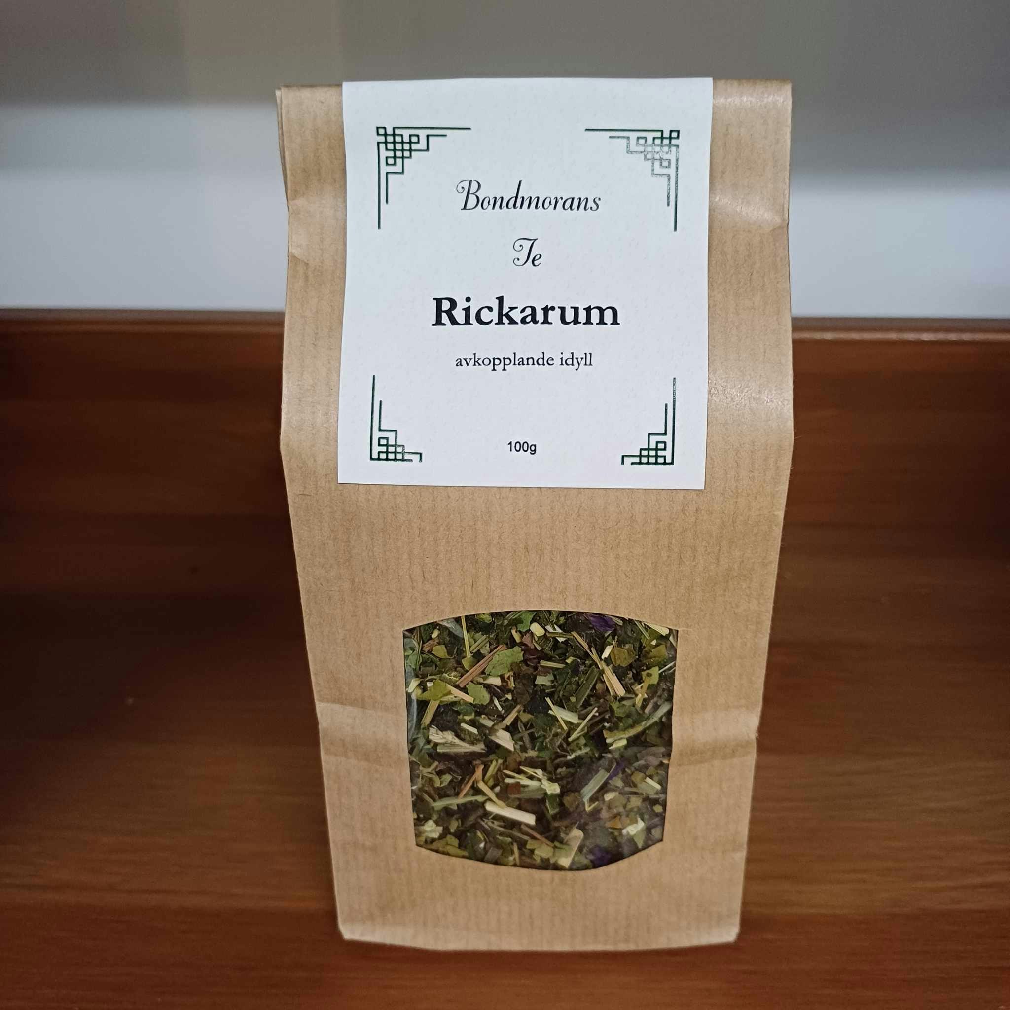 Te Rickarum 100g, Bondmorans