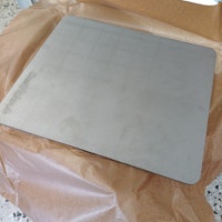 Bak/pizzastål 8 mm, 34 x 40 cm