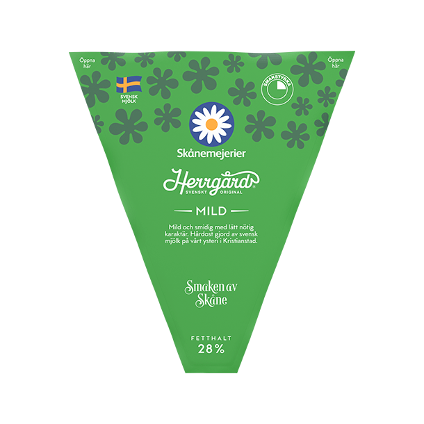 Herrgård Ost mild 28% 670g, Skånemejerier