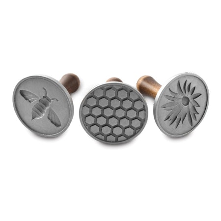 Kakstämpel Honungsbi, 3-pack Nordic Ware