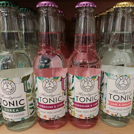 Jordgubb/Lime Tonic 200 ml, Åhus Tonic