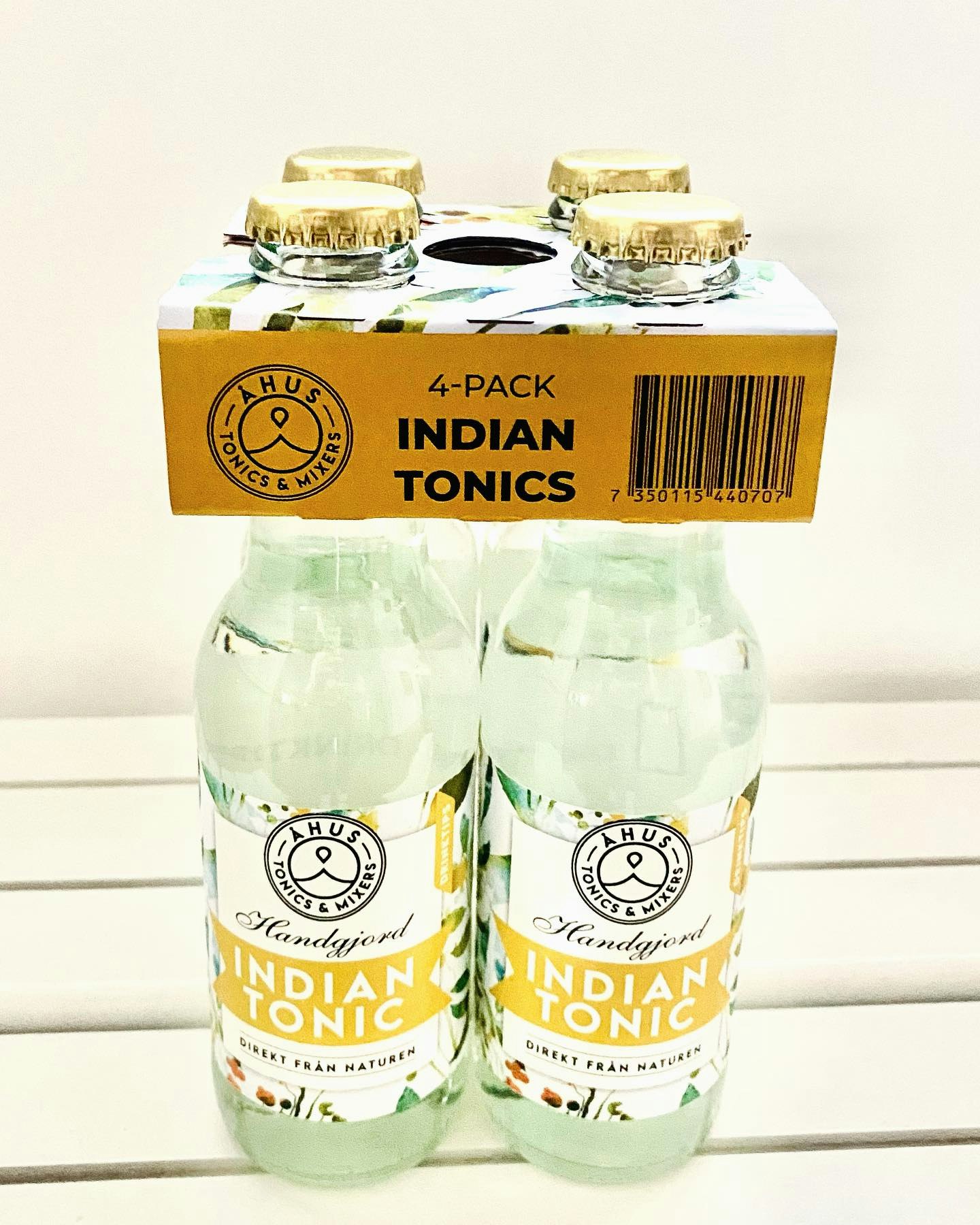 Indian Tonic 200 ml 4-pack, Åhus Tonic