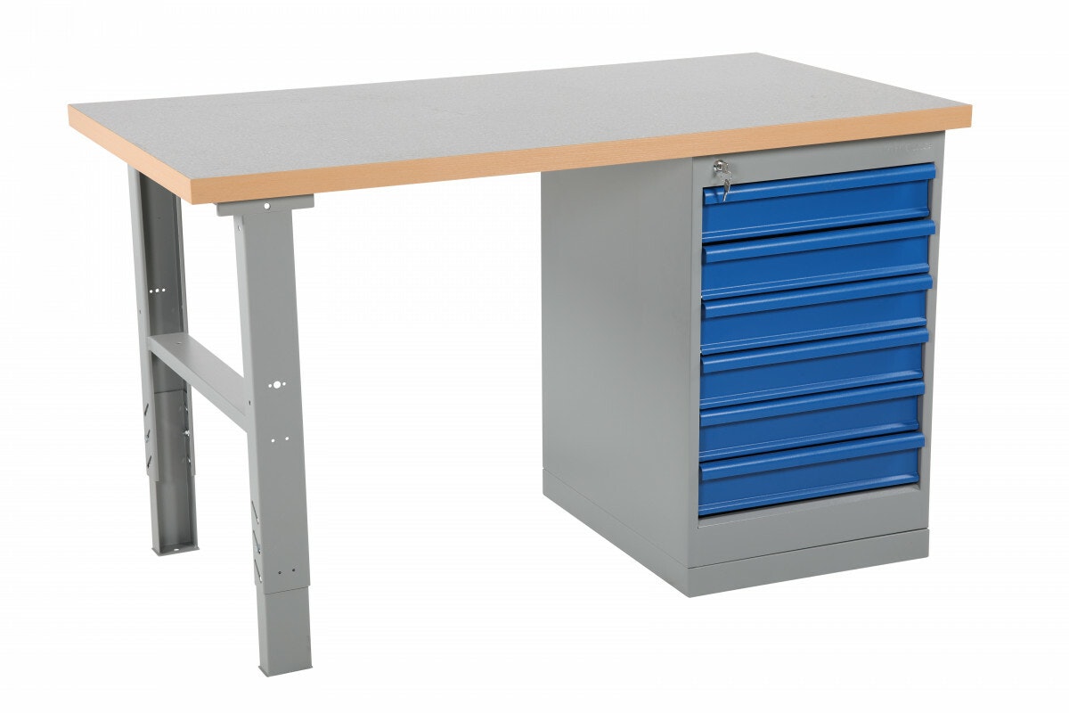Bord m hurts 6 låd. 1600mm, Laminat