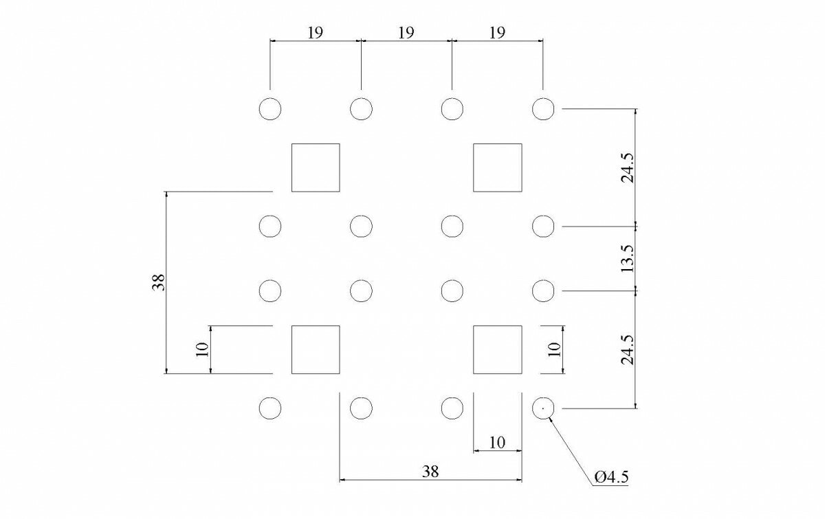 Per. verkt.panel 1950x900 mm Blå