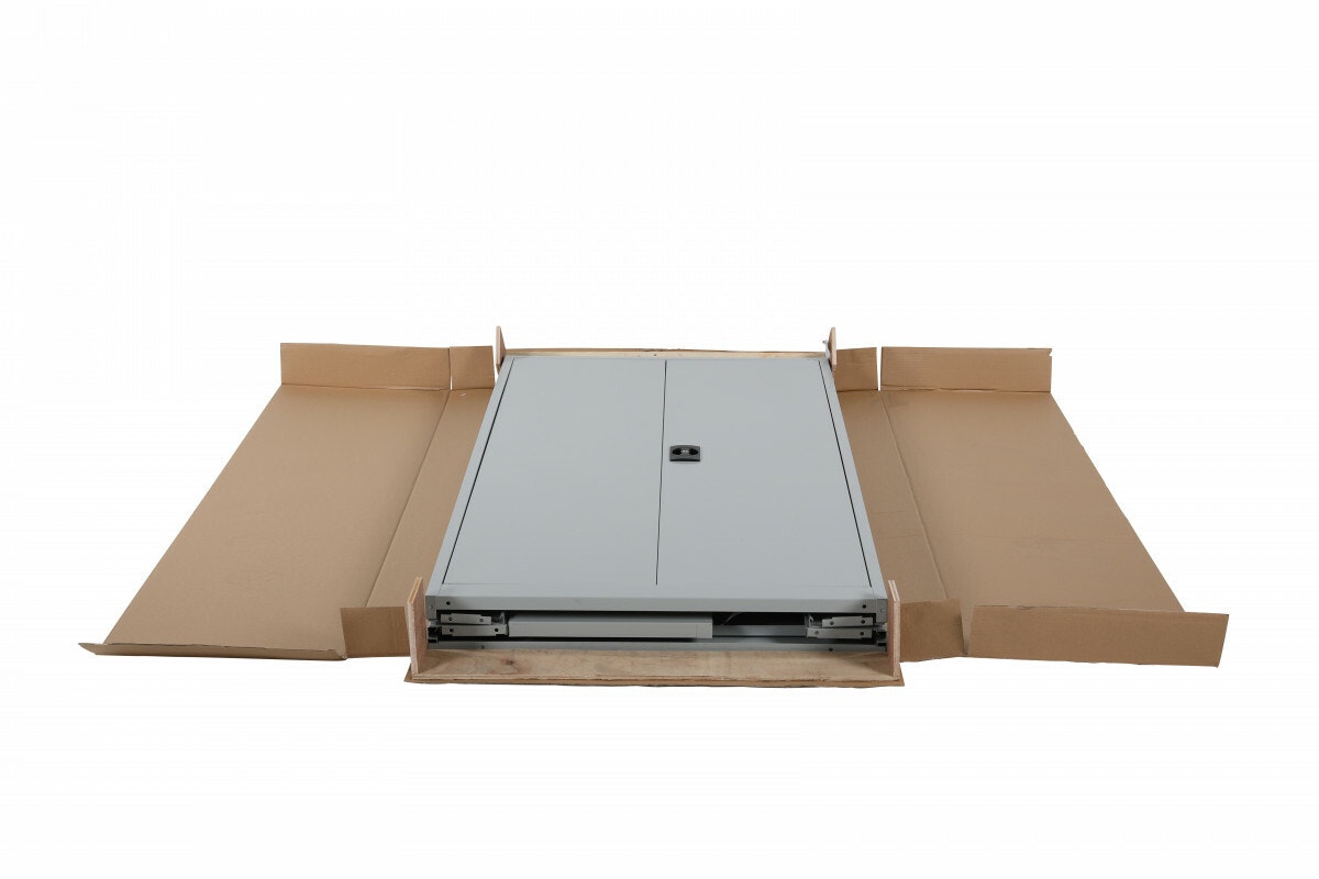 Förvaringsskåp SWED Easy 180x90x40 Grå