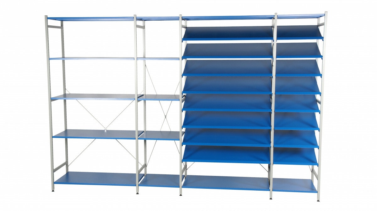 Hyllo Kit 1; 5 hyllor 1000 mm grund