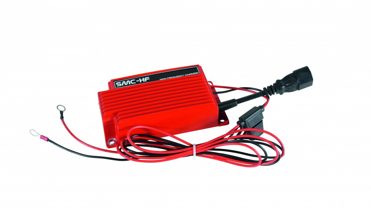 Laddare 12V 6Ah Röd