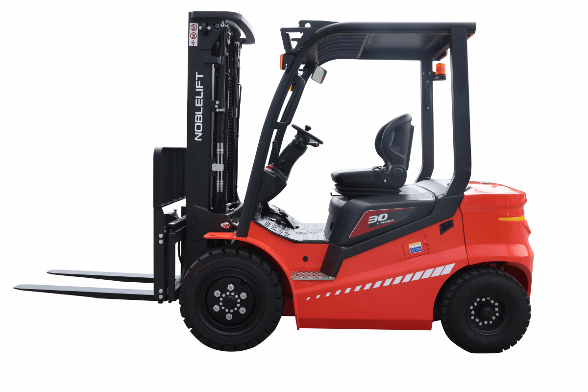 FE4P35Q 3,5 ton 4-hjul, Lithium 80V/300Ah +100A charger