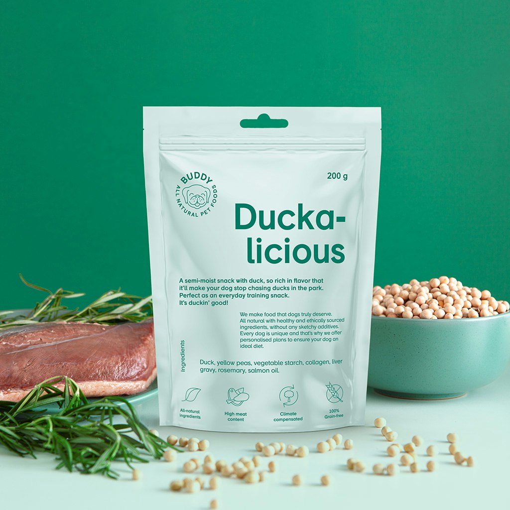 Belönings godis Duckalicious 200 gram