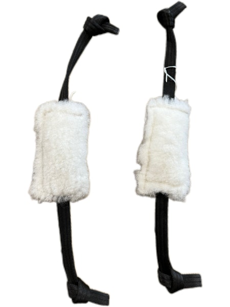 Fårskinn m 2 handtag