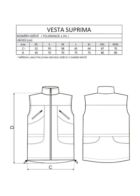 Träningsväst Suprima REA