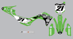 Dekalkit KAWASAKI MXS Racing Edition