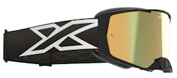 EKS Lucid Caliber BLACK Silver Mirror Lens