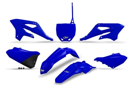UFO Plastkit Yamaha Blå/Svart OEM YZ85 2022-2024