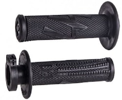 ODI Emig2 Pro V2 Lock-on Grip, 2 & 4 Stroke BLÅ